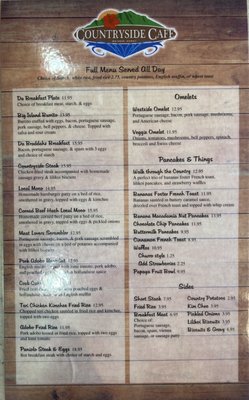 Menu photo 8 Countryside Cafe Keaau, HI
