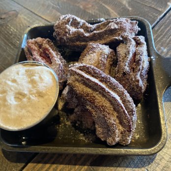 Bosscat Kitchen & Libations - Red Velvet Churros - New American Near Me - Irvine, California