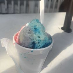 Spider man sno cone