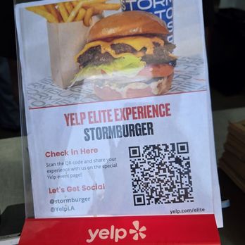 Yelp Elite Experience: StormBurger- Long Beach - Yelp Check-In  10-02-2026 - Yelp Events Near Me - Long Beach, California