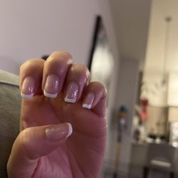 Sassy Nail Bar - Yet again, another PERFECT set. This is my gel mani maybe 10 days after getting them done!