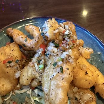 Mount & Bao - Salt and pepper fish with several pieces already eaten! - Dim Sum Near Me - Lynnwood, Washington Mount & Bao - Salt and pepper fish with several pieces already eaten! - Dim Sum Near Me - Lynnwood, Washington