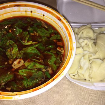 LAN Noodle - Braised Beef Noodle (mild spicy, thin wide noodle) - Noodles Near Me - West Covina, California LAN Noodle - Braised Beef Noodle (mild spicy, thin wide noodle) - Noodles Near Me - West Covina, California
