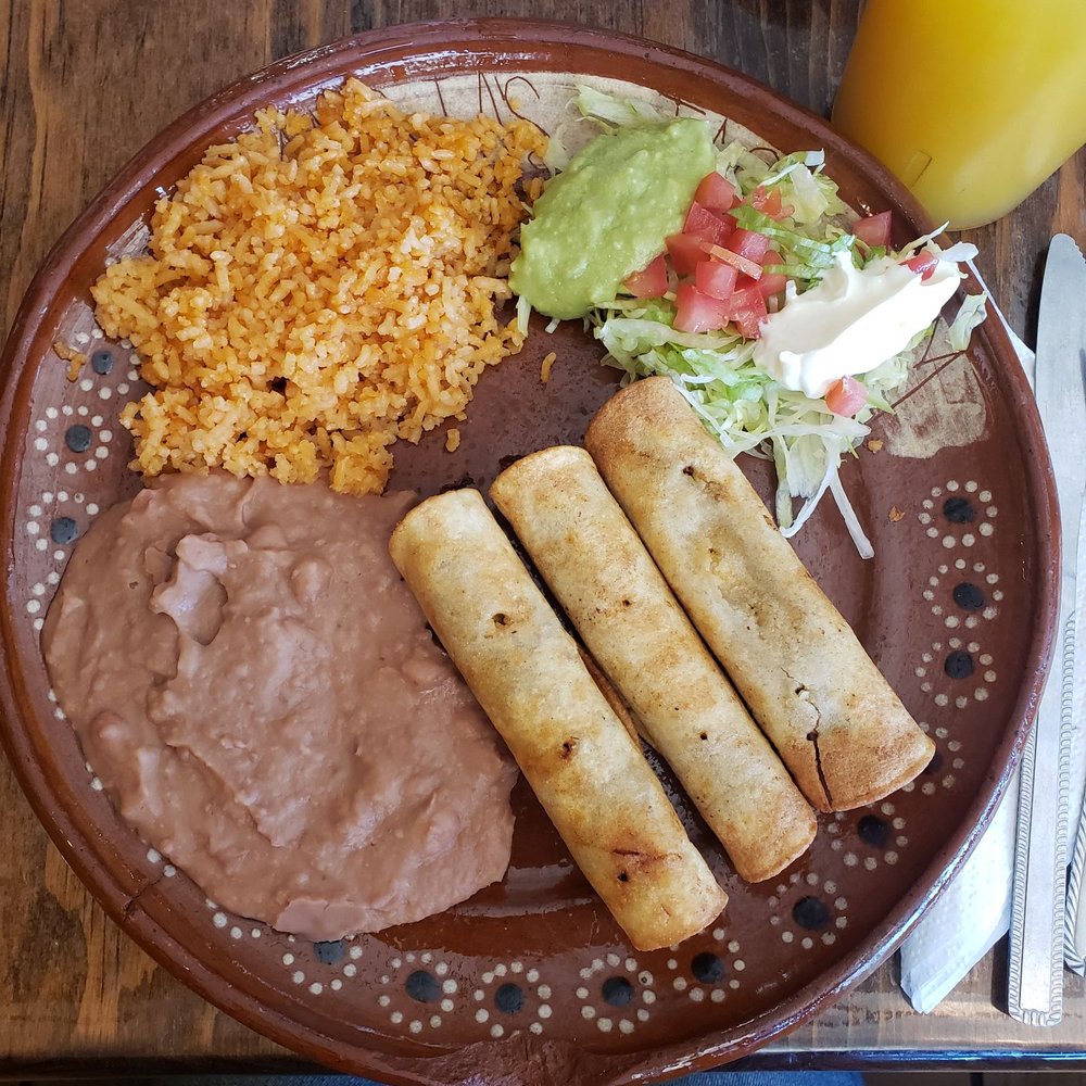Maria’s Mexican Restaurant - Taquitos plate no cheese - Mexican Near Me - Taos, New Mexico Maria’s Mexican Restaurant - Taquitos plate no cheese - Mexican Near Me - Taos, New Mexico