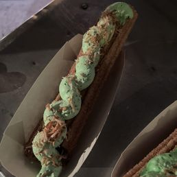 Pandan Latte Churro