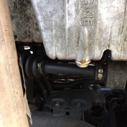 Hollister Chevron - After a oil change was performed here.