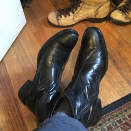Ancient boots completely re-vamped for $45! Ancient boots completely re-vamped for $45!