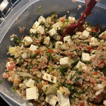 Five Boroughs Restaurant - My homemade REAL taboulleh with feta - Pizza Near Me - Portsmouth, Virginia