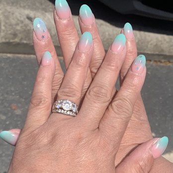 Nail Bar & Spa - This is the ombré polygels I had done - Nail Salons Near Me - Henrico, Virginia Nail Bar & Spa - This is the ombré polygels I had done - Nail Salons Near Me - Henrico, Virginia