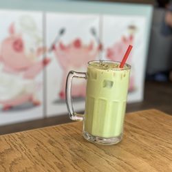 Pink Pig Cafe - Matcha!!! Yummo