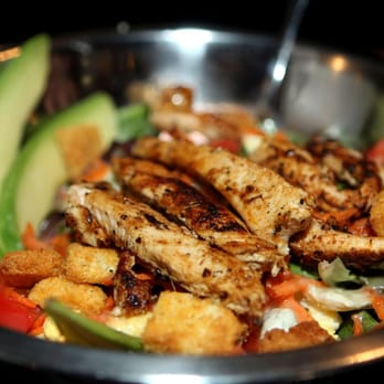 Fry Street Tavern - Grilled Chicken Cobb Salad - Bars Near Me - Denton, Texas Fry Street Tavern - Grilled Chicken Cobb Salad - Bars Near Me - Denton, Texas
