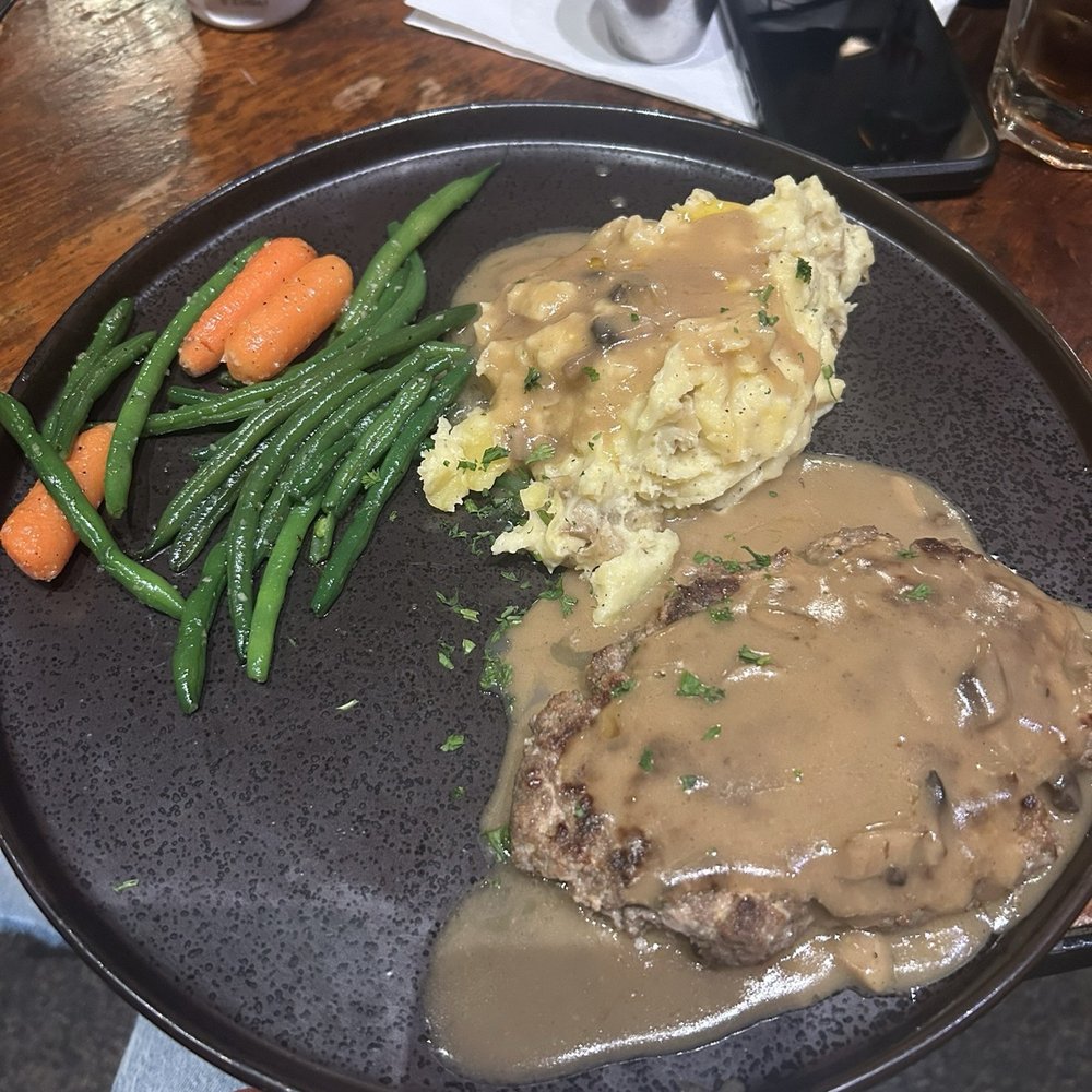 Woodbridge Crossing - Salisbury steak $26 - Steakhouses Near Me - Woodbridge, California Woodbridge Crossing - Salisbury steak $26 - Steakhouses Near Me - Woodbridge, California