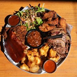 Hunter Gather - The Grants platter for two - it fed three of us.