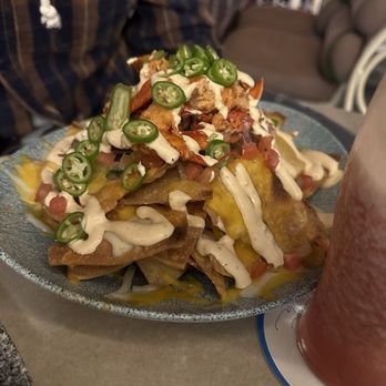 Lamplight Lounge - Lobster Nachos - New American Near Me - Anaheim, California