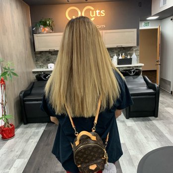 Q Cuts - I felt so relieve how did that crazy hair become this one now haha - Hair Salons Near Me - Castro Valley, California Q Cuts - I felt so relieve how did that crazy hair become this one now haha - Hair Salons Near Me - Castro Valley, California