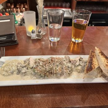 Wild River Grille - Wild Mushroom Truffle Ravioli w/Chicken - New American Near Me - Reno, Nevada Wild River Grille - Wild Mushroom Truffle Ravioli w/Chicken - New American Near Me - Reno, Nevada
