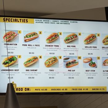 Cay Cafe - Sandwich menu - Vietnamese Near Me - Fremont, California