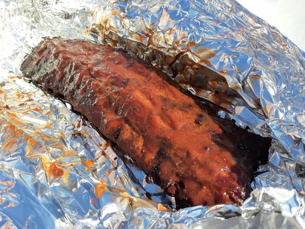 Food from Heck's Dakota Style BBQ