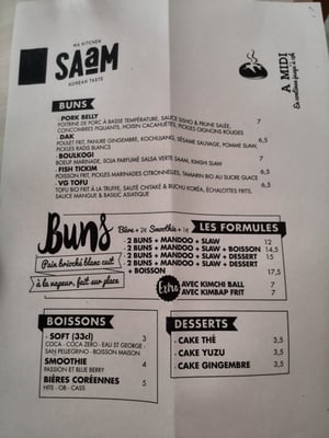 Menu photo 4 SAaM Paris, 75