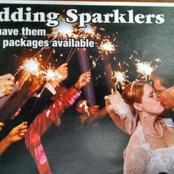 Fireworks Outlet - Wedding sparklers available all year.