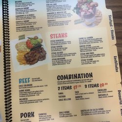 El Veracruz 6 - Menu
