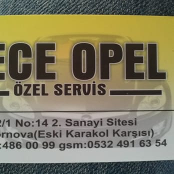 Ece Opel Özel Servis - Auto Repair Near Me - İzmir, 35 Ece Opel Özel Servis - Auto Repair Near Me - İzmir, 35
