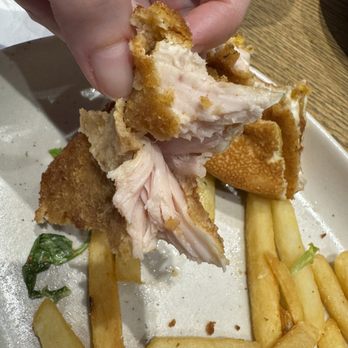 Gilde Brewery - Gilde Chicken Club with underdone chicken - Breweries Near Me - Charlotte, North Carolina