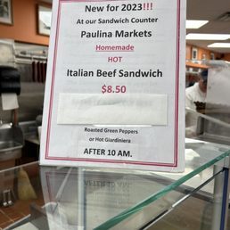 New Italian beef sandwiches. New Italian beef sandwiches.