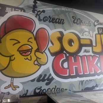 So-Ju Chikn' - So-Ju Chikn' - woah is he eating his own leg? - Korean Near Me - Melbourne, Florida