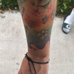 Frenchys Tattoos - Water color tattoo