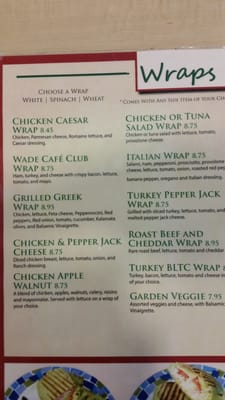 Menu photo 5 Wade Park Cafe Raleigh, NC