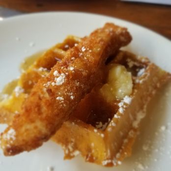 matchbox - Chicken and a waffle. Soooo yum. - New American Near Me - Silver Spring, Maryland