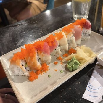 Oudom Thai & Sushi - Rainbow Roll - Sushi Bars Near Me - Deland, Florida Oudom Thai & Sushi - Rainbow Roll - Sushi Bars Near Me - Deland, Florida