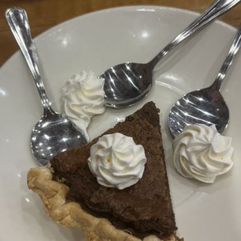 Luna's Eat & Drink - Chocolate chess pie - Southern Near Me - Orange Beach, Alabama Luna's Eat & Drink - Chocolate chess pie - Southern Near Me - Orange Beach, Alabama