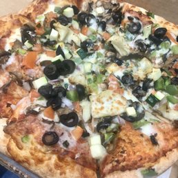 Small veggie pizza