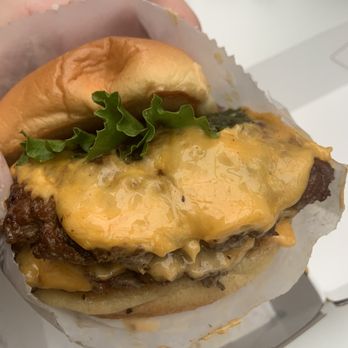 Shake Shack Dumbo - Double Cheeseburger - Burgers Near Me - Brooklyn, New York Shake Shack Dumbo - Double Cheeseburger - Burgers Near Me - Brooklyn, New York