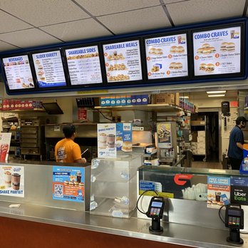White Castle - a restaurant counter and menus - Fast Food Near Me - Ledgewood, New Jersey White Castle - a restaurant counter and menus - Fast Food Near Me - Ledgewood, New Jersey