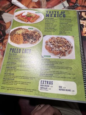 Menu photo 7 Don Felipe Mexican Restaurant Clio, MI