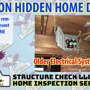 Structure Check - New Hampshire and Maine have lots of old homes with original electrical systems still in use. - Home Inspectors Near Me Structure Check - New Hampshire and Maine have lots of old homes with original electrical systems still in use. - Home Inspectors Near Me