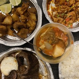 The one in the middle has potatoes and tomatoes i forgot the name but it was also good.