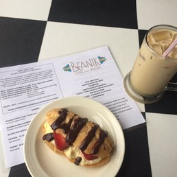 One of the many yummy things at Beanik Cafe & Pastries. One of the many yummy things at Beanik Cafe & Pastries.