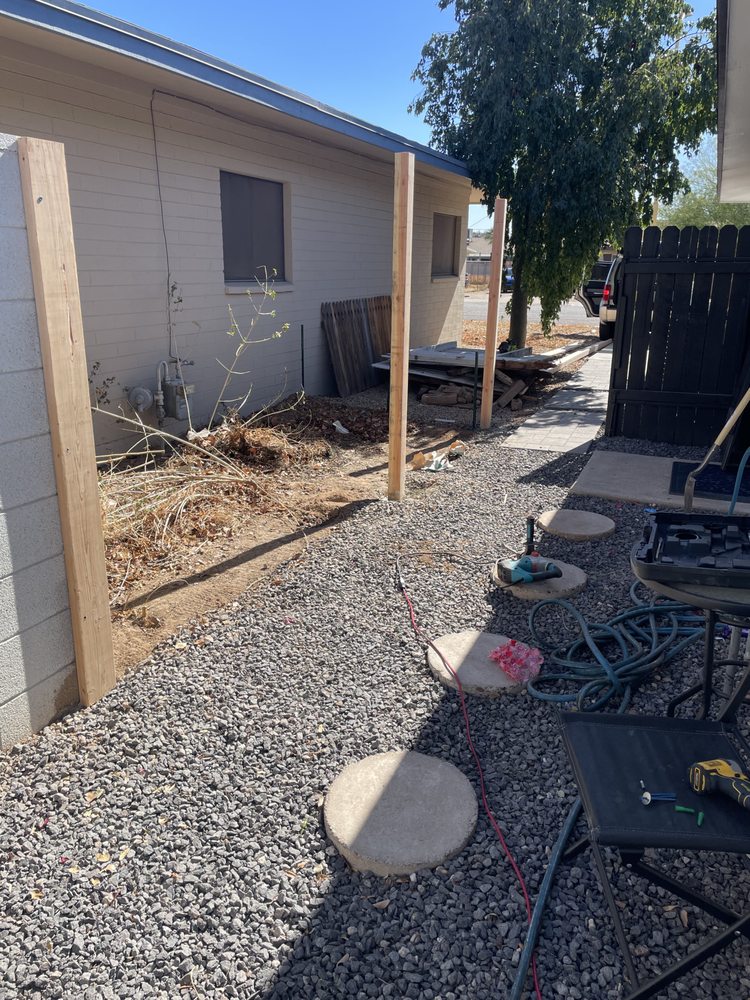 Slide of Prickly Pear Repairs