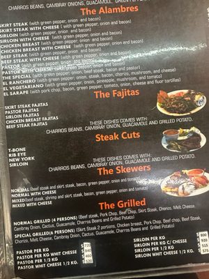 Menu photo 2 El Fogón Playa del Carmen, ROO Menu photo 2 El Fogón Playa del Carmen, ROO