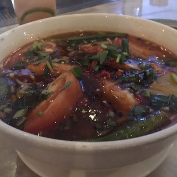 Anh and Chi - King prawn tamarind soup - Vietnamese Near Me - Vancouver, British Columbia