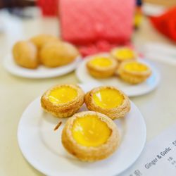 Ginger & Garlic - Baked Egg Custard Tart