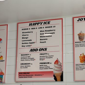 Happy Ice - Menu - Shaved Ice Near Me - Los Angeles, California