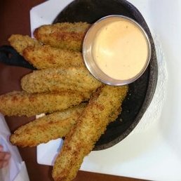 Fried Pickles to start, $8 Fried Pickles to start, $8