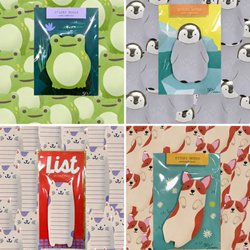 Write Impressions - Find cute frog, penguin, cat, and corgi sticky notes at Write Impressions in Royal Oak, Michigan...