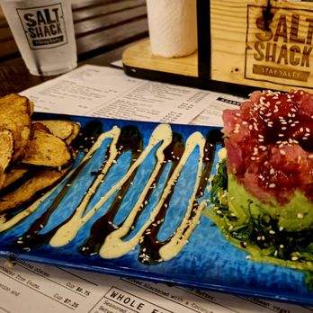 Salt Shack - Tuna tartare appetizer - $14.95 - Seafood Near Me - Clermont, Florida