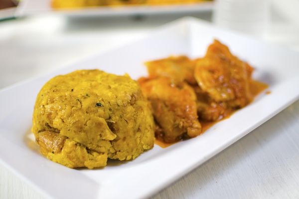 Mofongo Pernil Puerto Rican Food